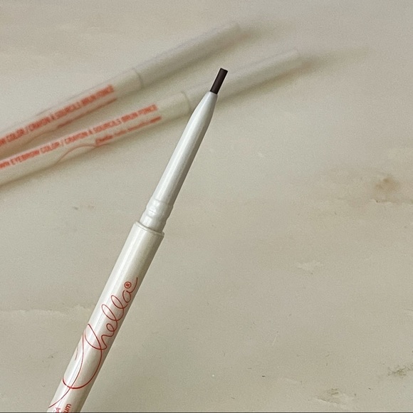 Chella Lot of 3 Dazzling Dark Brown Eye Brow Pencil - Picture 3 of 3